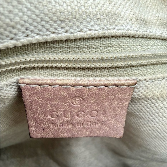 Gucci Black Guccissima Leather Medium Sukey 2-way Satchel Bag - Picture 10 of 13